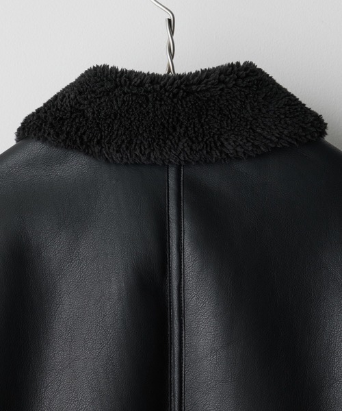 WYM LIDNM ブルゾン アウター B-6 FAUX MOUTON BLOUSON メンズ