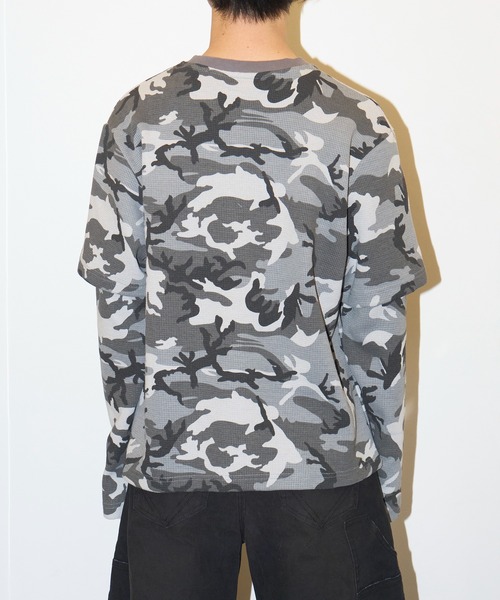 AFB（エーエフビー） tシャツ THERMAL LAYERED LS TEE メンズ