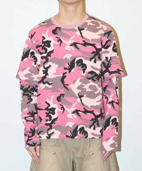 AFB（エーエフビー） tシャツ THERMAL LAYERED LS TEE メンズ