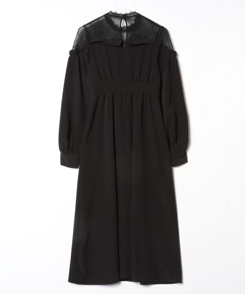 「EATME」 長袖ワンピース MEDIUM ブラック レディース_画像2