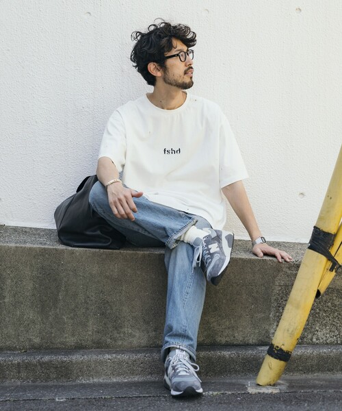 「Firsthand」 半袖Tシャツ M ブラック メンズ_画像8
