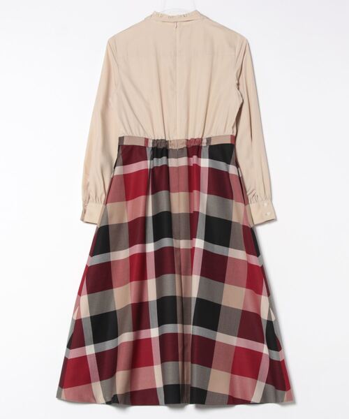 ブルーレーベルクレストブリッジ ドッキングワンピース 38 BLUE LABEL CRESTBRIDGE（ブルーレーベルクレストブリッジ