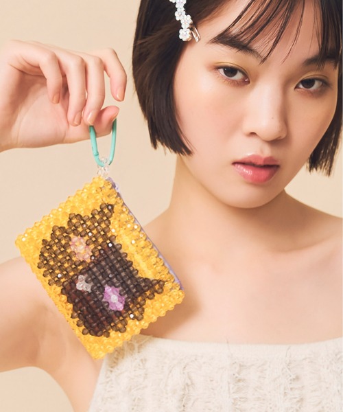 Casselini（キャセリーニ） カードケース ビーズカードケース