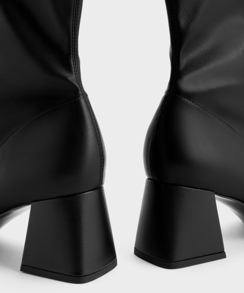 「CHARLES & KEITH」 ショートブーツ 25cm ブラック系その他6 レディース_画像5
