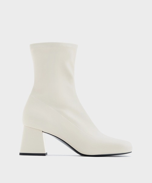 「CHARLES & KEITH」 ショートブーツ 25cm ブラック系その他6 レディース_画像7