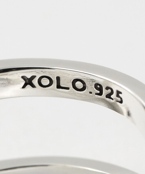 XOLO 指輪 リング 「XOLO」H ヘアー ライン リング メンズ : ZOZOTOWN