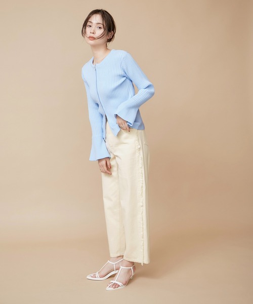 「LE CERCLE par rope'」 デニムパンツ FREE ブラック系その他 レディース_画像5