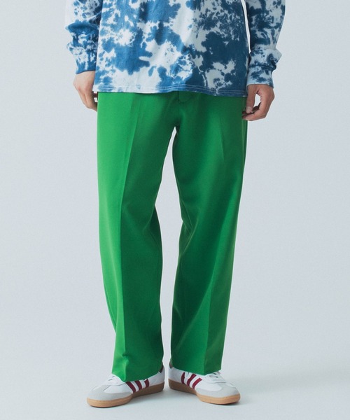 bal（バル） スラックス BAL/FARAH WOOL WIDE TAPERED EASY PANT BAL
