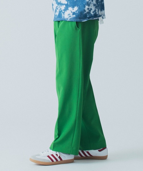 bal（バル） スラックス BAL/FARAH WOOL WIDE TAPERED EASY PANT BAL