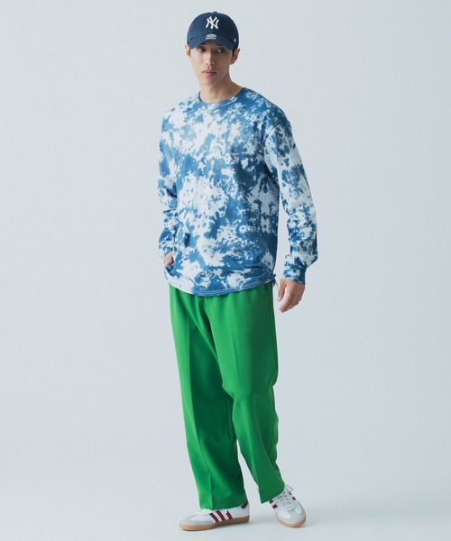 bal（バル） スラックス BAL/FARAH WOOL WIDE TAPERED EASY PANT BAL