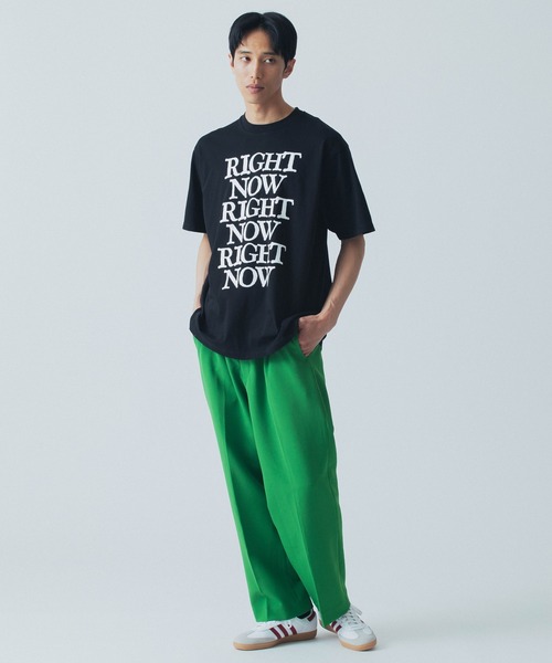 bal（バル） スラックス BAL/FARAH WOOL WIDE TAPERED EASY PANT BAL