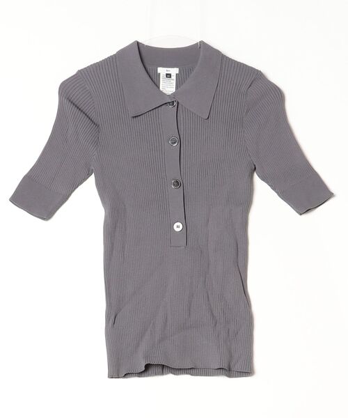 Sov. 「Sov.」 半袖ニット 36 グレー レディース : ZOZOTOWN Yahoo!店 - 通販 - Yahoo!ショッピング