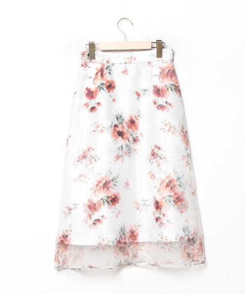 「31 Sons de mode」 フレアスカート 36 グレー レディース_画像2