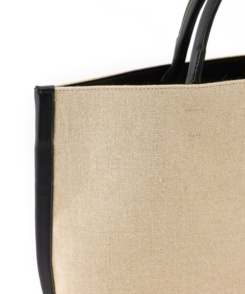 「ADAM ET ROPE'」 ハンドバッグ FREE キャメル レディース_画像8