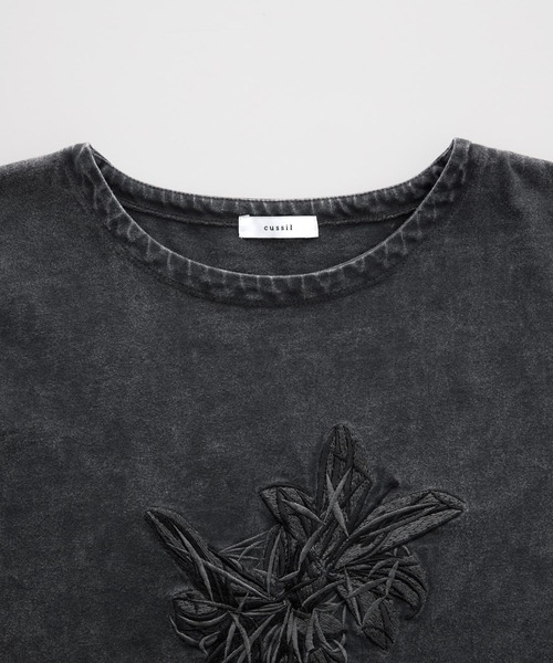 「cussil」 半袖Tシャツ S ブラック メンズ_画像4