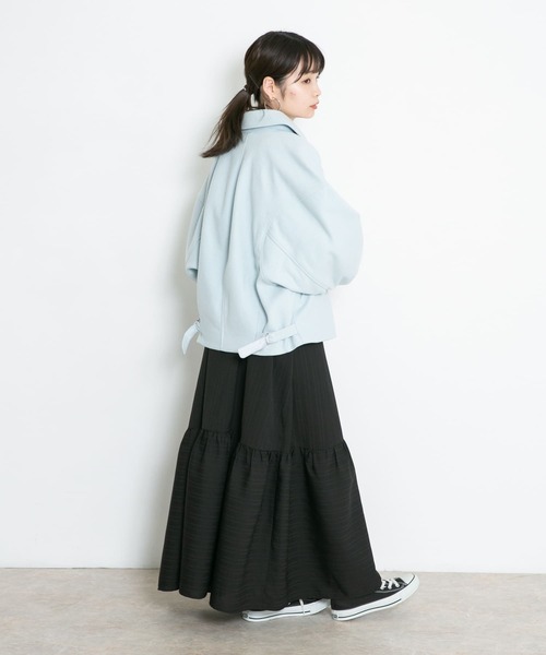 「KBF」 ブルゾン ONE ベージュ レディース_画像6
