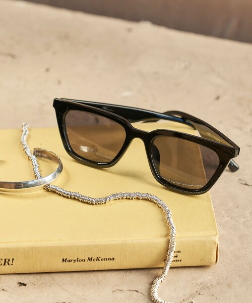 「FREAK'S STORE」 サングラス ONE SIZE ブラック レディース_画像6