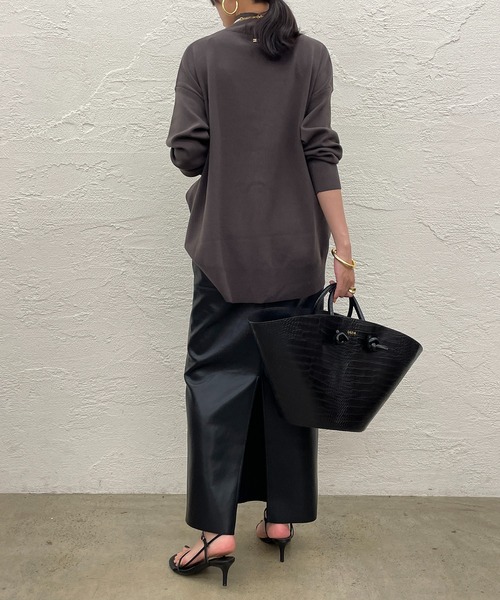 「LOUNGEDRESS」 長袖ニット FREE アイボリー レディース_画像4