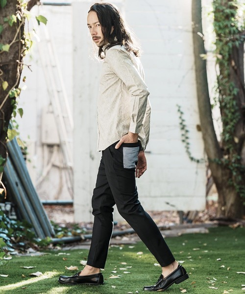 「CAMBIO」 パンツ M グレー メンズ_画像5