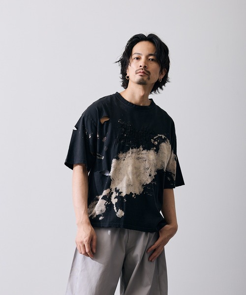 improves（インプローブス） tシャツ グランジ 半袖Tシャツ メンズ