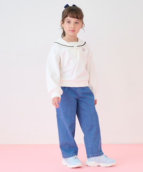 mezzo piano トレーナー セーラー トレーナー キッズ 子供服 女の子