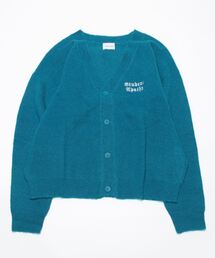 「Student Apathy」 ニットカーディガン LARGE ブラック メンズの画像4