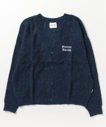 「Student Apathy」 ニットカーディガン LARGE ブラック メンズの画像5