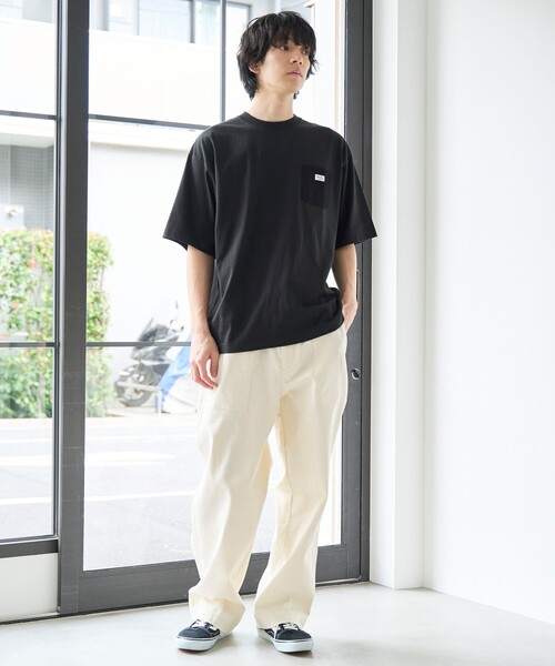 coen（コーエン） パンツ 楽シェフリラックスパンツ「ストレッチ