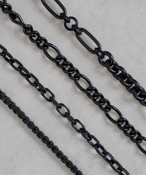 ブレスレット CUT OVAL LINK CHAIN MANTEL BRACELET　カットアズキチェーンマンテルブレスレット メンズの画像