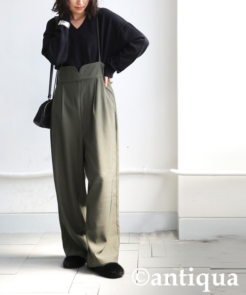 「antiqua」 フラットパンプス S グレー レディース_画像5