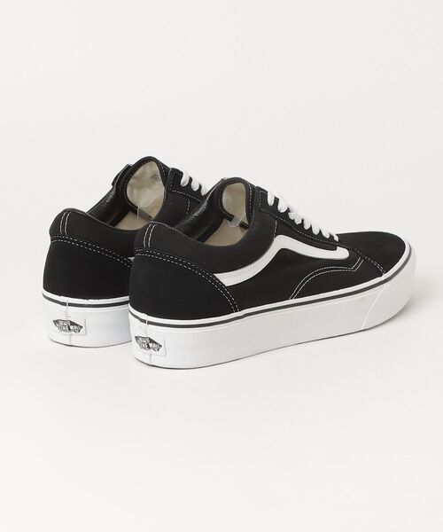 「VANS」 ローカットスニーカー 10h ブラック レディース_画像2