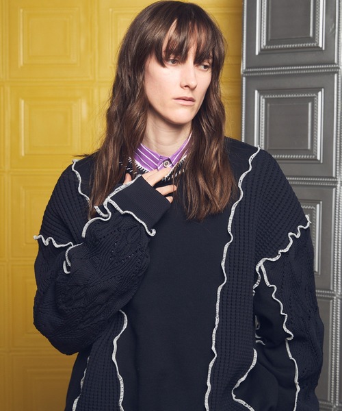 MAISON SPECIAL（メゾンスペシャル） トレーナー スウェット Knit