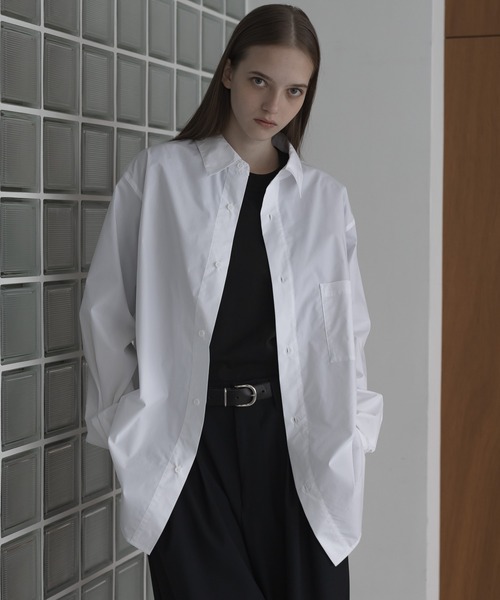 「remer」 長袖シャツ MEDIUM ライトグレー メンズ_画像6