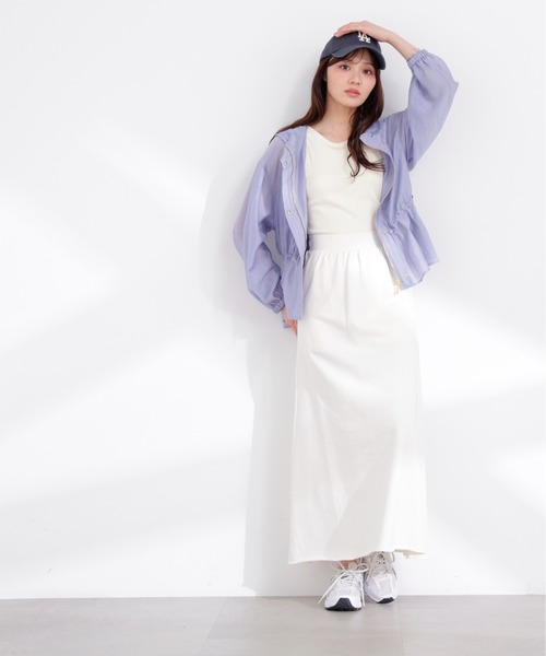 スカート 「ａ」裏毛ナロースカート / 1216129400の画像
