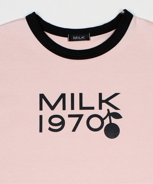 「MILK」 半袖カットソー FREE ホワイト レディース_画像7