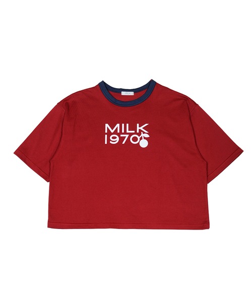 「MILK」 半袖カットソー FREE ホワイト レディース_画像8