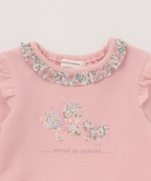 「sense of wonder」 「KIDS」長袖カットソー 120cm ピンク キッズ_画像3