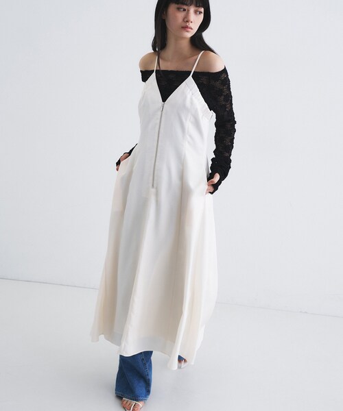 ワンピース sensual strap cami dressの画像