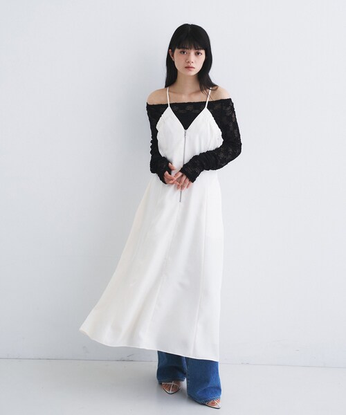 ワンピース sensual strap cami dressの画像