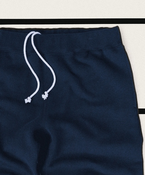「LOOPWHEELER」 スウェットパンツ SMALL ネイビー メンズの画像