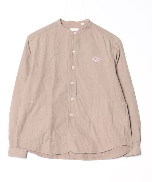 Danton（ダントン） 長袖ブラウス 36 ベージュ レディース : ZOZOTOWN 