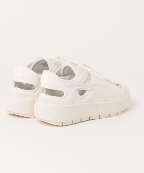 「PUMA」 フラットサンダル 23.5cm ベージュ系その他 レディース_画像2