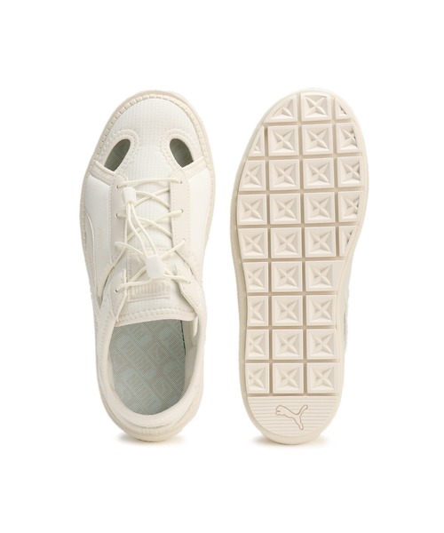 「PUMA」 フラットサンダル 23.5cm ベージュ系その他 レディース_画像9