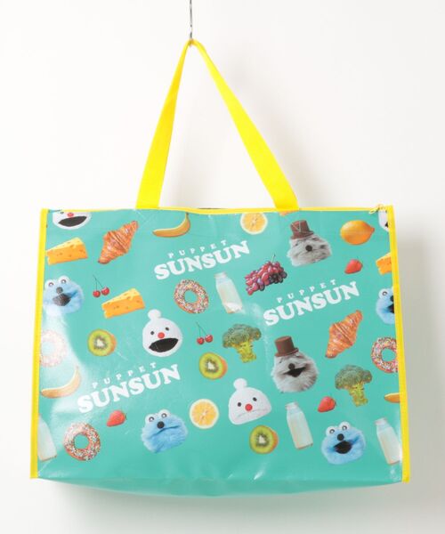 エコバッグ 「PUPPET SUNSUN/パペットスンスン」レジャーシート生地