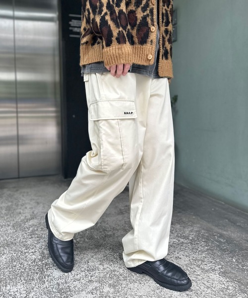 「CIAOPANIC」 カーゴパンツ LARGE ベージュ レディース_画像8