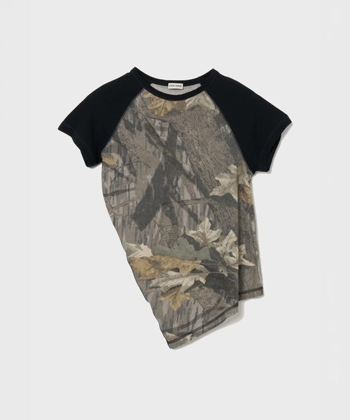 INSCRIRE（アンスクリア） tシャツ 半袖 Cotton Silk Raglan Short