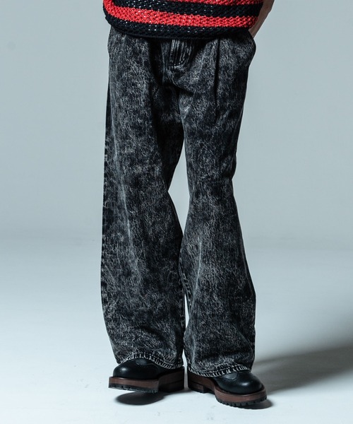 「glamb」 ジーンズズボン下 M 黒いこと メンズ