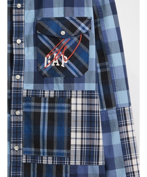 GAP（ギャップ） シャツ × Sean Wotherspoon オーバーサイズ パッチ
