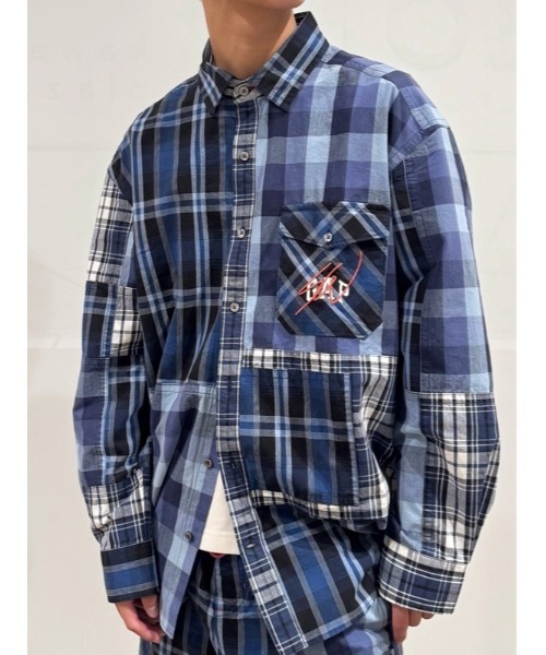 GAP（ギャップ） シャツ × Sean Wotherspoon オーバーサイズ パッチ