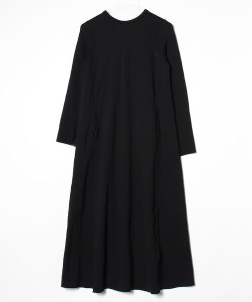 「Demi-Luxe BEAMS」 長袖ワンピース 36 ブラック レディース